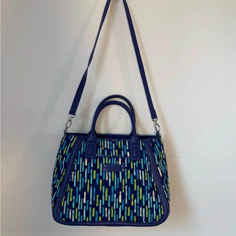 Vera Bradley Trapeze Katalina Satchel Convert Crossbody Bag